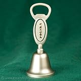 Metal Hand Bell Bottle Opener - POLSKA and Eagle