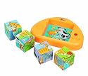 Small World Toys IQ Preschool Hear & Now Cubes--Pets