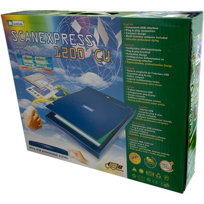 Childrens Toyshop  Computer : Mustek 1200 CU 600x1200 48bit USB Bed Scanner