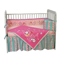 Tadpoles Butterfly Paisley 5 Piece Crib Set