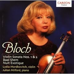 Bloch:Vln Sons No1-2