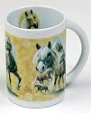 Haflinger Nilson Tasse - Christina Bötzel - Pony Tasse Reitsport Pferde Pferd Reiten Geschenk Geburtstag T-Shirt