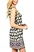 Floral Print Sleeveless Split Cocktail Party Bodycon Business Pencil Dress