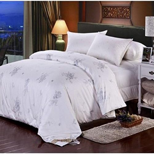Soft Silker Silk Comforter High Quality 100% National Standard Long Mulberry Silk Filled All Season King