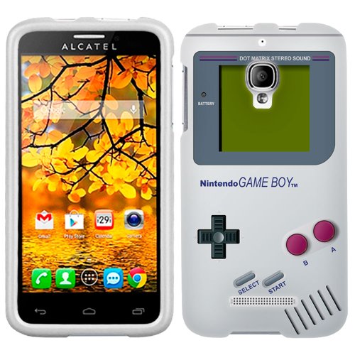 Alcatel OneTouch Fierce Retro Gameboy Case and Free Holiday Decal