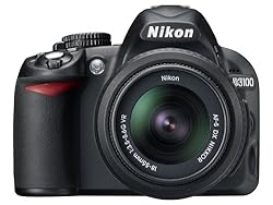 Nikon D3100 14.2MP Digital SLR Camera with 18-55mm f/3.5-5.6 VR and 55-200 f/4-5.6G IF-ED AF-S DX VR Nikkor Zoom Lenses