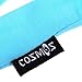 Cosmos ® Soft Cotton Headset Cover/protector/sleeve for Lg Tone + Hbs-730 Stereo Wireless Bluetooth Headphone (Turquoise Blue)