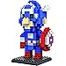 ZOZ LOZ Diamond Blocks Nanoblock the Avengers Captain America Educational Toy 190pcs