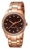 Esprit Damen-Armbanduhr XS Mila Rosegold Analog Edelstahl beschichtet ES102722011