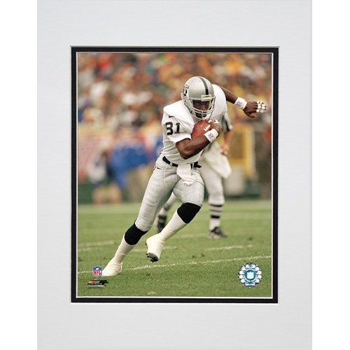 Photo File Oakland Raiders Tim Brown Action Matted Photo