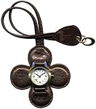 hang watch (ハングウォッチ) アクセサリウォッチ 四つ花 こげ茶 EP114K