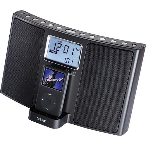 TEAC SRLX5iB Hi-Fi Table Radio with iPod Dock (Black)