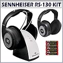 Sennheiser RS130 Stereo Wireless Headphones + Accessory Kit
