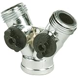 Ace Y Hose Connector With Dual Shut-Off (15AC) 12 each