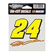 Jeff Gordon 2010 4 x 4 Diecut Number Decal