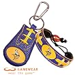 Minnesota Vikings Team Color NFL Football Bracelet & Minnesota Vikings Team Color NFL Football Keychain