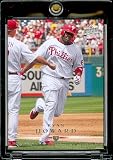 2008 Upper Deck # 370 Ryan Howard CL - Phillies - Check List - MLB Baseball Trading Card in a Protective Screw Down Display Case