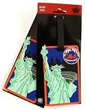 New York Mets Two Pack Soft Laser Bag Tag