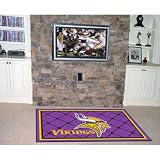 BSS - Minnesota Vikings NFL Floor Rug (4'x6')