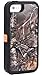 CordkingHeavy Dtuy Shockproof Dirtproof Defender Military Hybrid Impact Case for Apple iPhone 5S (not for iPhone 5/5C) - Camoflage Branch on Orange Core