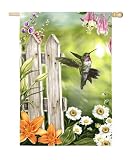 Hummingbird Silk Reflections Regular Size Flag