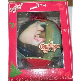 A Christmas Story Glass Ralphie Ball Ornament