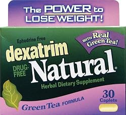 Dexatrim Natural Green Tea Formula Herbal Supplement, 30 ct