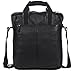 Men's Luxury Soft Leather Cowhide Tote Classic Briefcase Shoulder Messenger Cross Body Top-handle Satchel Case
