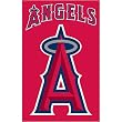 Los Angeles Angels MLB Applique Banner Flag (44"x28")