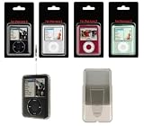 3Rd Generation Apple iPod Nano Snap-On Crystal Case with Lanyard And Slide Out Holster Belt Clip - 6 Color Choices (MP3 Player NOT Included)