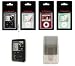 3Rd Generation Apple iPod Nano Snap-On Crystal Case with Lanyard And Slide Out Holster Belt Clip - 6 Color Choices (MP3 Player NOT Included)