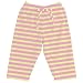i Play Itsy Bitsy Organic Cotton Knit Yoga Pants, Rose Stripe, Small