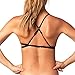Fox Racing Womens Splash Push Up Fixed Halter Top Medium Black