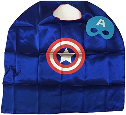 Flowerbb Avengers American Captain (1 Cape+ 1 Mask) Costume Cape