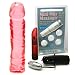 Doc Johnson Crystal Jellies 8 Inch Dildo Pink Adult Sex Toy Kit