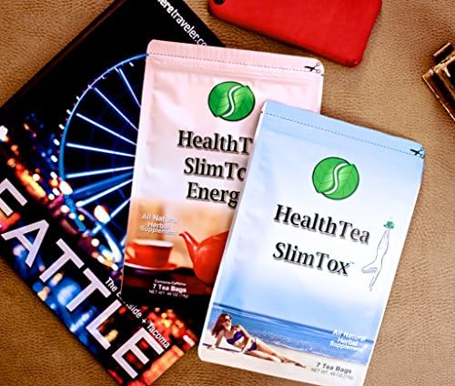 HealthTea SlimTox (14 days) All Natural Herbal Weight Loss, Body Cleanse with SlimTox