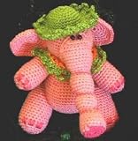 TANYA Thread Mini Elephant - Crochet Pattern by Edith Molina