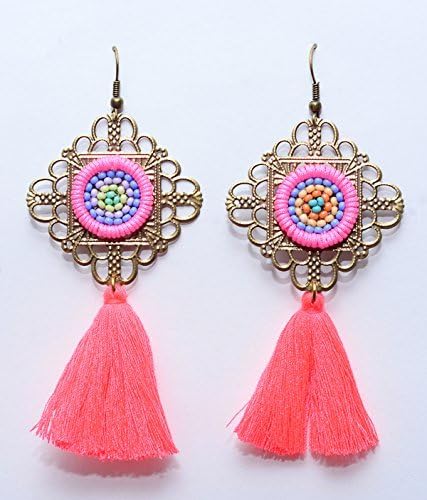 Dream Catcher Non Identical Handmade Statement Earrings