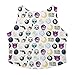 JETTINGBUY Women Crop Vest Digital 3D Emoji Print T Shirt