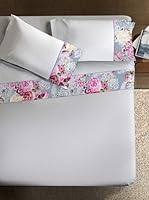 Ipersan Juego De Sábanas Armonie Flora (Blanco)