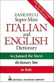 Zanichelli Super-Mini Italian and English Dictionary