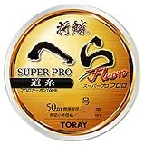 東レ 将鱗ヘラスーパーフロロ道糸50m1.5号 1.5