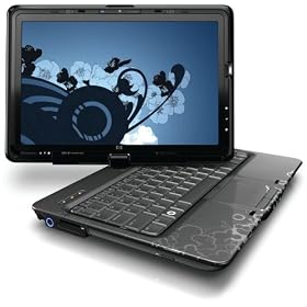 HP TouchSmart tx2-1020ea 12.1" Notebook / AMD Turion X2 Ultra Dual-core (2.3 GHz, 2MB cache) / 4GB DDR2 / 400GB HDD / LS Multi DVD Writer DL / Integrated Fingerprint reader / Integrated Webcam / Integrated multi Touch-screen + pen / remote control / Integrated 5 in 1 digital media reader / WiFi / Bluetooth