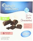 Whitman's Weight Watchers Bite Size Chocolates, Solid Dark, 5.25 Ounce
