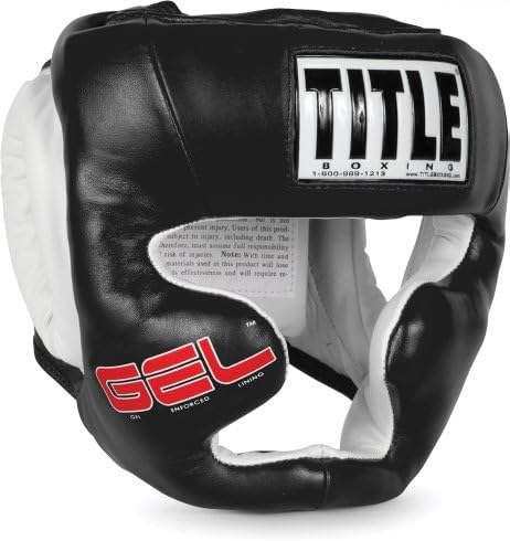 TITLE Gel World Full-Face Training Headgear