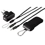 Hama MP3-Starter-Set (USB-Ladeger�t, MP3-Socke, Neckstrap, 3,5-mm-Klinken-Anschlusskabel, 1,5 cm)