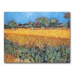 Arles les Irises - 5" x 7" Museum Quality Greeting Card