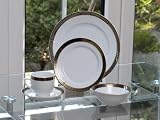 Egyptian Black 20 Piece Dinner set - 4 Place Setting