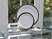 Egyptian Black 20 Piece Dinner set - 4 Place Setting Image