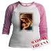 Madonna and Child Madonna Jr. Raglan by CafePress